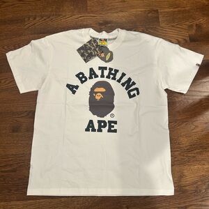 A bathing ape White T-Shirt